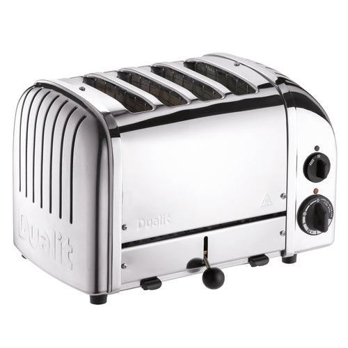 Cadco CTS-4(220) Slot Toaster W/ 4 Slice Capacity & 1"W Product Opening - 220v-cityfoodequipment.com