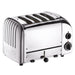 Cadco CTS-4(220) Slot Toaster W/ 4 Slice Capacity & 1"W Product Opening - 220v-cityfoodequipment.com