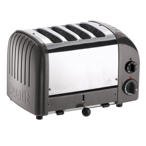 Cadco CTW-4M Slot Toaster w/ 4 Slice Capacity & 1"W Product Opening - 120v-cityfoodequipment.com