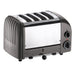 Cadco CTW-4M Slot Toaster w/ 4 Slice Capacity & 1"W Product Opening - 120v-cityfoodequipment.com