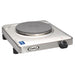 Cadco KR-S2 11 1/2" Electric Hotplate w/ (1) Burner & Infinite Controls, 120v-cityfoodequipment.com