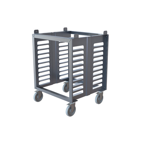 Cadco OST-195-C Full-Size Oven Stand W/ (8) Pan Capacity For XAF & XAFT Ovens-cityfoodequipment.com
