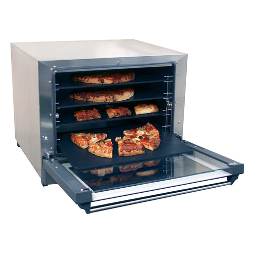Cadco OV-023P Half-Size Countertop Convection Oven, 208/240v-cityfoodequipment.com