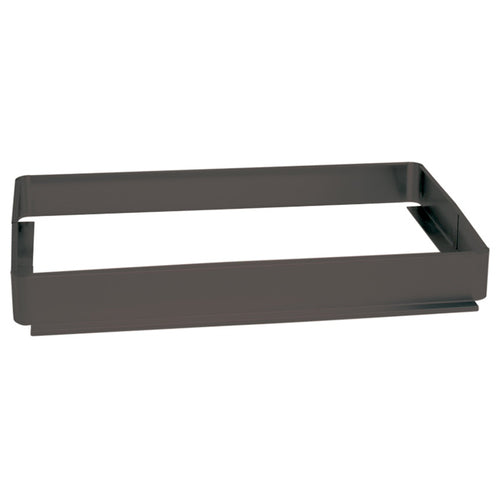 Cadco PS-TBS-HD Steam Pan Holder For (1) Full, (2) Half, & (3) Third Size Steam Table Pans-cityfoodequipment.com