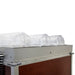 Cadco SS-49 49 3/8" Safety Shield For CBC-HHH Carts, Stainless Steel-cityfoodequipment.com