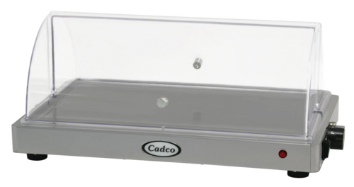Cadco WTRT-10-HD 19"W Countertop Warming Shelf W/ 1 Warmer(s), Thermostatic Controls-cityfoodequipment.com