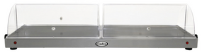 Cadco WTRT-40-HD 45"W Countertop Warming Shelf w/ 2 Warmer(s), Thermostatic Controls-cityfoodequipment.com