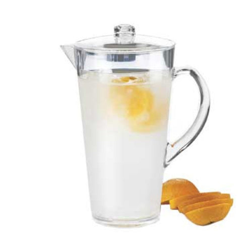 Cal-Mil 682 67 3/5 oz Plastic Pitcher, Clear-cityfoodequipment.com
