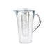 Cal-Mil 682-ICE 67 3/5 oz Plastic Pitcher w/ Ice Chamber, Clear-cityfoodequipment.com