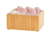 Cal-Mil 475-10-60 Rectangular Ice Housing - 12"L x 10"W x 6 1/2"H, Bamboo-cityfoodequipment.com