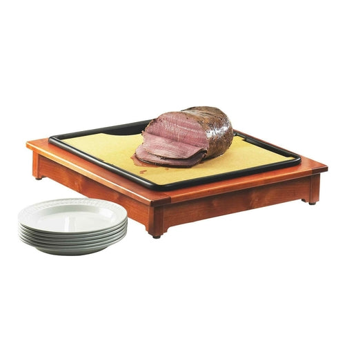 Cal-Mil 810-53 Carving Station Board - 22" x 18", Light Wood-cityfoodequipment.com