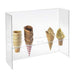 Cal-Mil 394 5 Section Ice Cream Cone Holder - Acrylic, Clear-cityfoodequipment.com