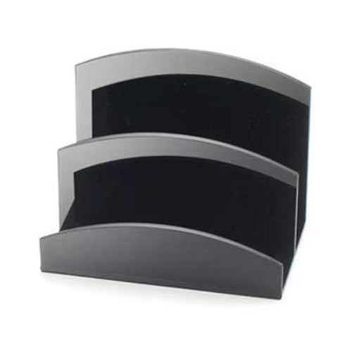 Cal-Mil 399-13 Black Hotel Amenity Packet Organizer, 4 x 3 x 3 1/4" High-cityfoodequipment.com