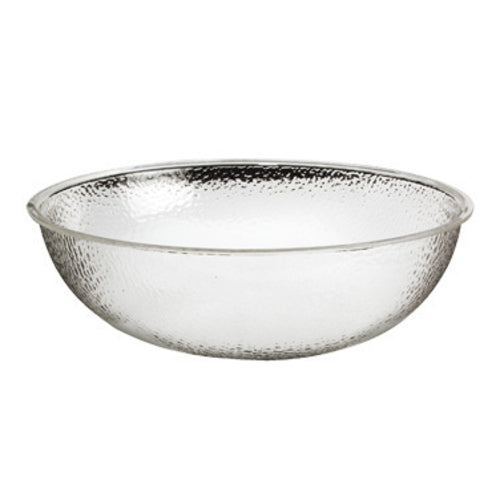 Cal-Mil 401-24-34 24" Round Salad Bowl w/ 44 qt Capacity, Pebble Acrylic-cityfoodequipment.com