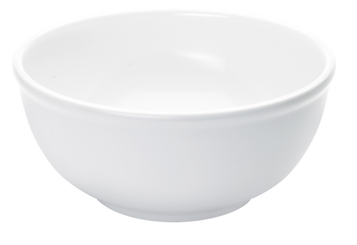 Cal-Mil 418-8-15 8" Round Melamine Bowl, White-cityfoodequipment.com