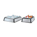 Cal-Mil 463-18-13 Rectangular Ice Housing - 26"L x 18"W x 6"H, Black-cityfoodequipment.com