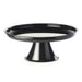 Cal-Mil 482-15-13 15" Round Pedestal Cake Stand - 5"H, Plastic, Black-cityfoodequipment.com