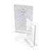 Cal-Mil 512 Tabletop Menu Card Holder - 4" x 6", Acrylic, Clear-cityfoodequipment.com