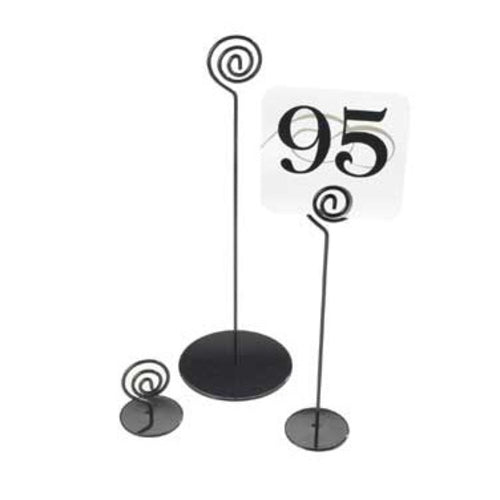 Cal-Mil 661-2-13 2" Number Card Holder - Steel, Black-cityfoodequipment.com