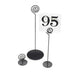 Cal-Mil 661-9-13 9" Number Card Holder - Steel, Black-cityfoodequipment.com