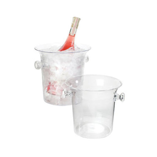 Cal-Mil 694 8" Wine Bucket - Acrylic, Clear-cityfoodequipment.com