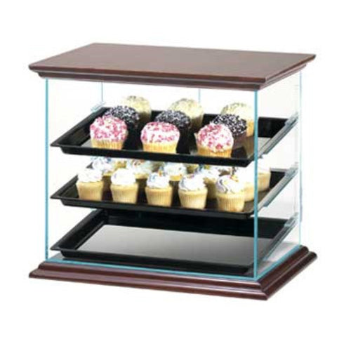 Cal-Mil 815-52 Self Serve Display Case w/ Black Trays, 21 x 16 3/4 x 18 1/4" High-cityfoodequipment.com