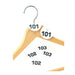 Cal-Mil 869-1 Break Resistant Coat Check Tags w/ 2 Each Of Numbers 101 200-cityfoodequipment.com
