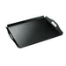 Cal-Mil 930-2-13 Low Profile Room Service Tray - 16"L x 13"W, Plastic, Black-cityfoodequipment.com