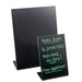 Cal-Mil 950-13 Black Write On Easel, 5 x 7" High-cityfoodequipment.com