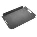 Cal-Mil 958-1-13 Rectangular Room Service Tray - 22 1/2" x 17", Plastic, Black-cityfoodequipment.com