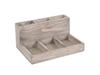 Cal-Mil 796-110 Condiment Organizer w/ (6) Bins - Gray Wash-cityfoodequipment.com