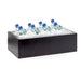 Cal-Mil 475-12-96 Rectangular Ice Housing - 20"L x 12"W x 6 1/2"H, Midnight Bamboo-cityfoodequipment.com