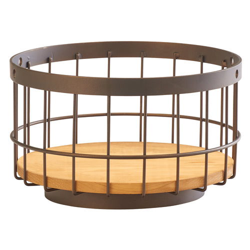 Cal-Mil 3911-10-84 10" Round Accent Bowl, 6"H, Bronze-cityfoodequipment.com