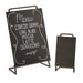 Cal-Mil 3919-811-84 Rectangular Write On Sign, 8" x 2 1/2" x 8 3/4", Bronze-cityfoodequipment.com