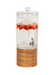 Cal-Mil 4306-1-99 1 1/2 gal Beverage Dispenser w/ Ice Tube - Polycarbonate Container, Rustic Pine Wood Base-cityfoodequipment.com