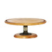 Cal-Mil 4310-5-99 12 3/4" Round Cake Stand - 5"H, Reclaimed Wood-cityfoodequipment.com