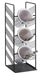 Cal-Mil 4105-13 3 Section Flatware Cylinder - Wire, Black-cityfoodequipment.com