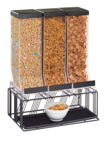 Cal-Mil 4108-13 Countertop Cereal Dispenser, (3) 9 4/5 liter Hoppers-cityfoodequipment.com