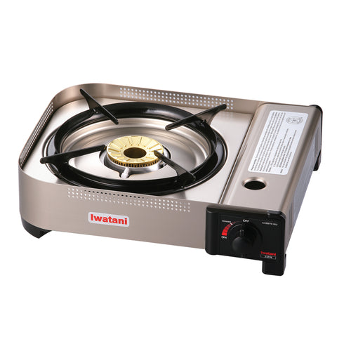 Cal-Mil 4010-I Butane Stove w/ Brass Burner - 13 3/10" W x 11 9/10"D x 3 7/10" H, Aluminum-cityfoodequipment.com