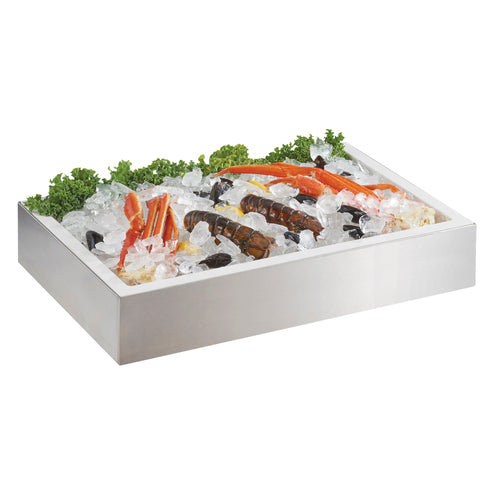 Cal-Mil 4120-TRAY Rectangular Ice Tray for 4120 & 4120-B, Stainless Steel-cityfoodequipment.com