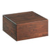 Cal-Mil 432-6-78 12" Square Display Riser - 6 1/4"H, Walnut-cityfoodequipment.com