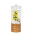 Cal-Mil 4306-1INF-99 1 1/2 gal Beverage Dispenser w/ Infuser - Polycarbonate Container, Rustic Pine Wood Base-cityfoodequipment.com