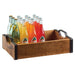 Cal-Mil 3924-99 Rectangular Serving Tray w/ Handles - 17 1/4"L x 12 1/4"W, Wood, Rustic Pine-cityfoodequipment.com