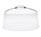 Cal-Mil P302 12" Round Clear Acrylic Cake Cover, 6" High-cityfoodequipment.com