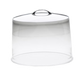 Cal-Mil P311 12" Round Clear Acrylic Pie Cover w/ Flat Top, 9" High-cityfoodequipment.com