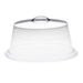 Cal-Mil P313 12" Round Clear Acrylic Pie Cover w/ Flat Top, 4" High-cityfoodequipment.com