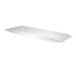 Cal-Mil SR152 23" X 7" Rectangular Sierra Platter - Melamine, White-cityfoodequipment.com