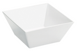 Cal-Mil SR262 4 Qt Square Melamine Serving Bowl, White-cityfoodequipment.com