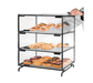 Cal-Mil PC300-13 3 Tier Gourmet Pastry Display Case - Clear, Black-cityfoodequipment.com