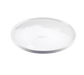 Cal-Mil PP1167 12 3/4" Round Gourmet Display Platter - Porcelain, White-cityfoodequipment.com